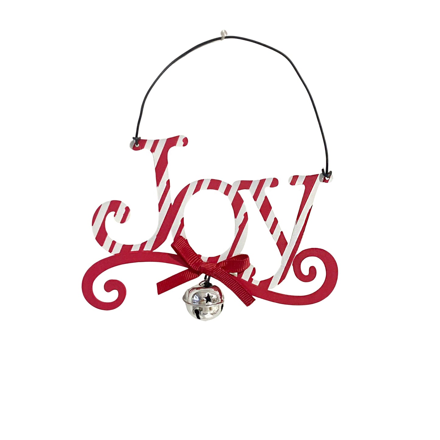 JX6194 |christmas decorations "Joy" Red Christmas Tree Ornament Christmas Decorations | 13.x2x10cm
