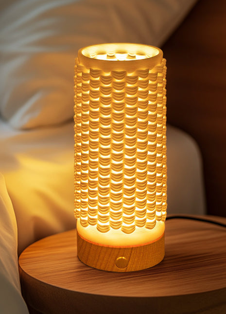 Ceramic Touch Night Light - 8-Color Changing RGB Mood Lamp