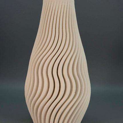 Aesthetic White Flower Vase – Unique Table Centrepiece Vase