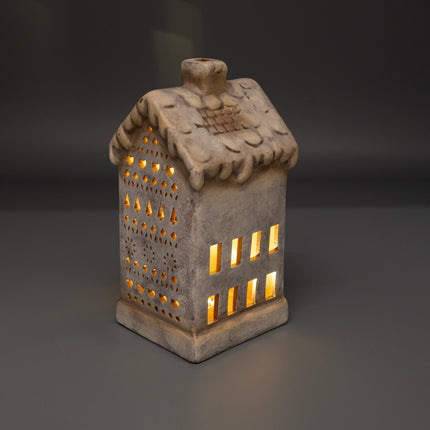 Ceramic Christmas Village House, Large