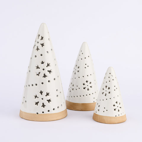 Christmas Table Decoration, Ceramic Christmas Tree