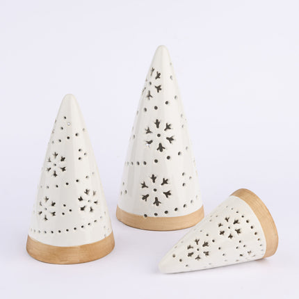 Christmas Table Decoration, Ceramic Christmas Tree