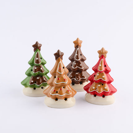 Christmas Table Decoration, Ceramic Christmas Tree