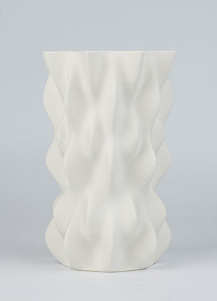WHITE FLOWER VASE
