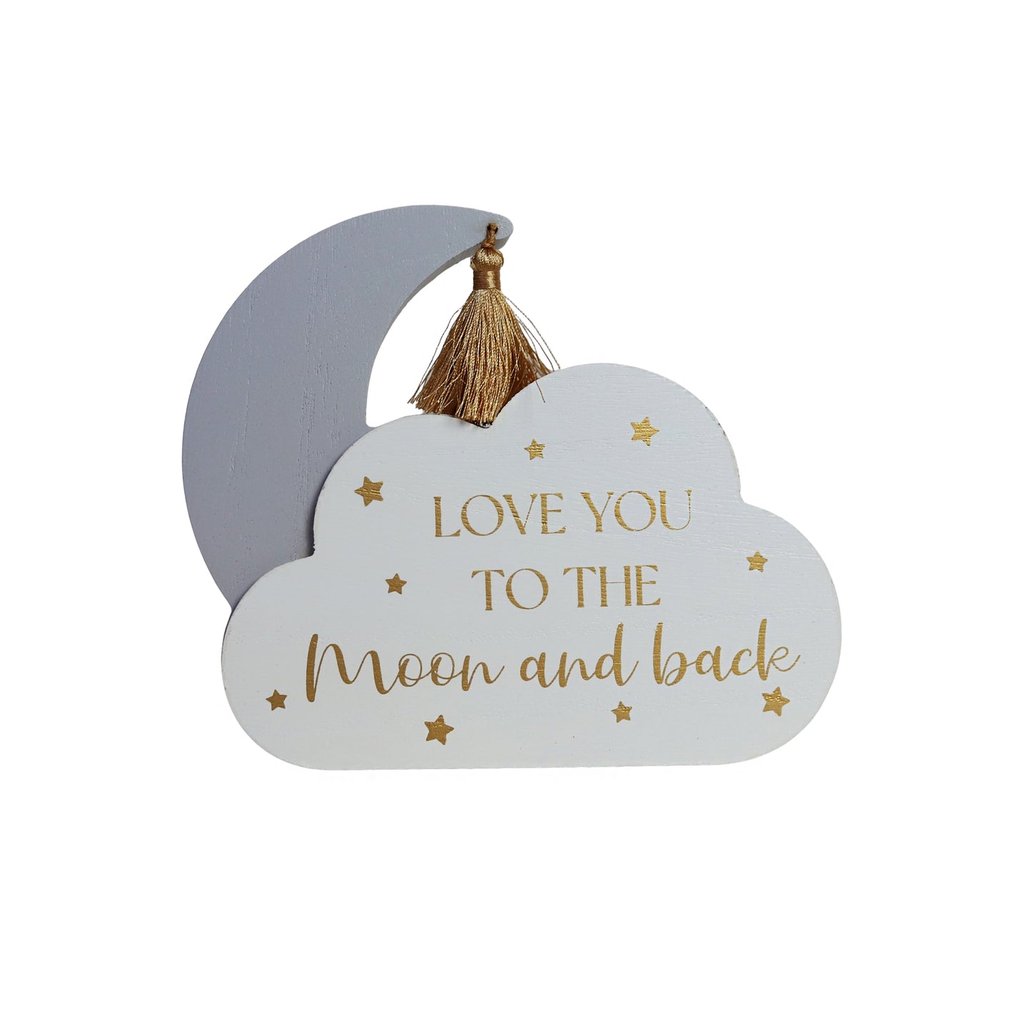 JX155 | "Love You to The Moon and Back" Wood Decor