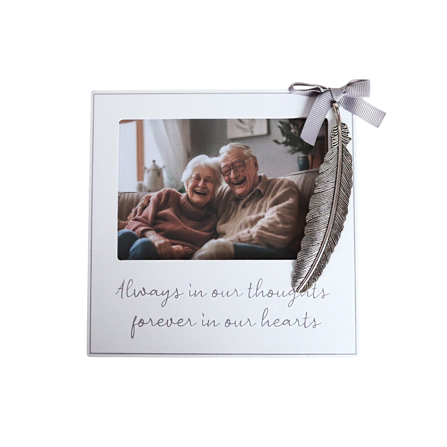 JX251| "Forever in Our Hearts" Photo Frame 14.5x1.5x14.5cm