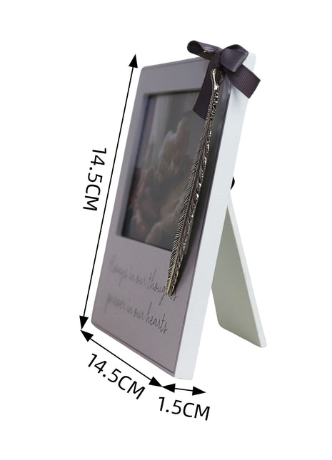 "Forever in Our Hearts" Memorial Photo Frame Photo Frame 14.5x1.5x14.5cm