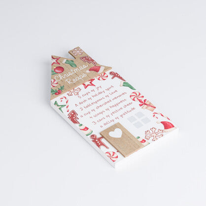 CHRISTMAS RECIPE HOLIDAY HOME DECOR PLAQUE