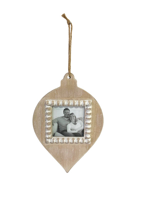 JX6181 | Study & Bedroom Decorations Natural Wood Small Square Photo Hanging Photo Frame | 20x1.6x29.6cm