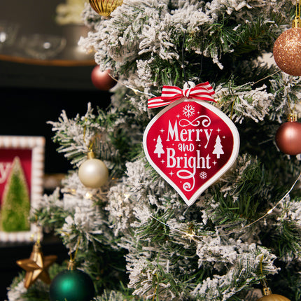 BallarArt CO Christmas Tree Decorations, Christmas Ornaments Set, 4 Pieces