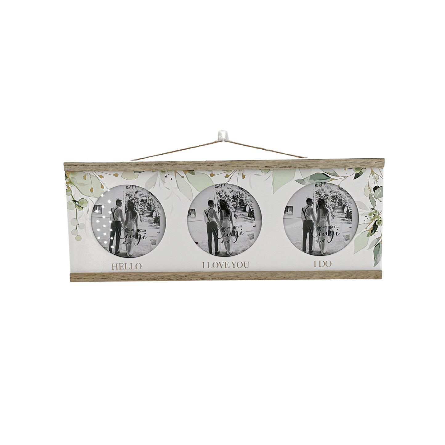 JX6223 | Love Story Triple Photo Frame