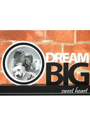 KK2386-Dr - Dream Big cutout frame | 24 x 4 x 14cm