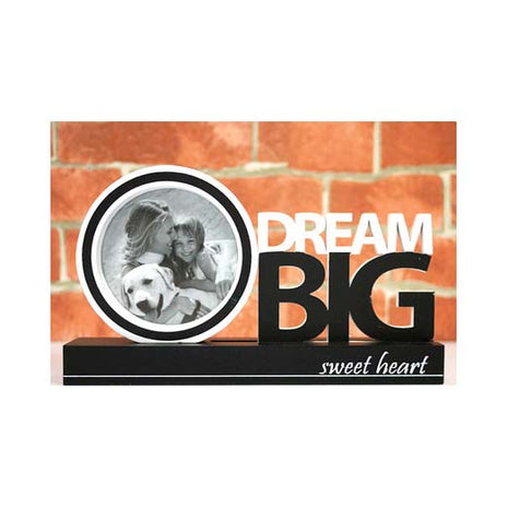 KK2386-Dr - Dream Big cutout frame | 24 x 4 x 14cm