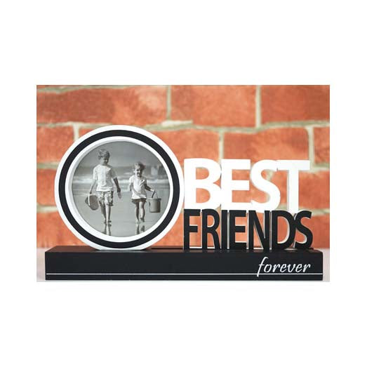 KK2386-Fr - Best friends cutout frame | 24 x 4 x 14cm