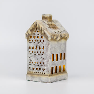 Ceramic Christmas Village House, Large