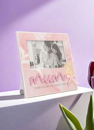 Photo Frame - Elegant Picture Frame for Mum - 4x6 Photo Frames Mothers Day Gift Home Decor Gifts for Mum Birthday Gifts for Women