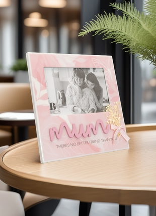 Photo Frame - Elegant Picture Frame for Mum - 4x6 Photo Frames Mothers Day Gift Home Decor Gifts for Mum Birthday Gifts for Women
