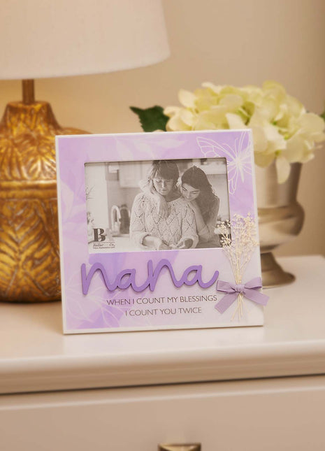Photo Frame - Sentimental Picture Frame for Grandma - 4x6 Photo Frames Mothers Day Gift Home Decor Gifts for Grandma Birthday Gifts for Women
