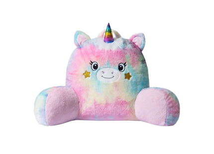 Unicorn Reading Pillow - Bed Rest Pillow with Wrist and Back Support Pillow, Backrest Cushion
