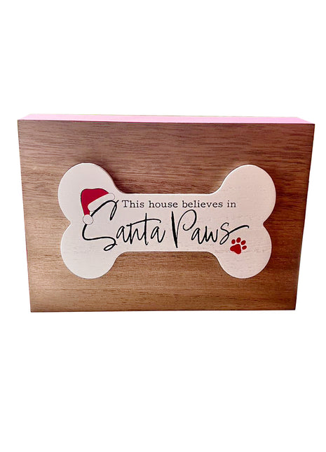 Charming christmas gift, wooden bone-shaped decor featuring heartwarming quotes, designed as a thoughtful and compact gift for dog lovers. This small wooden ornament is perfect for shelves, tables, or any cozy space in a pet-friendly home. 1
