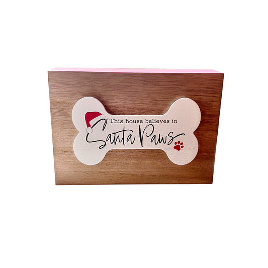 Charming christmas gift, wooden bone-shaped decor featuring heartwarming quotes, designed as a thoughtful and compact gift for dog lovers. This small wooden ornament is perfect for shelves, tables, or any cozy space in a pet-friendly home. 1
