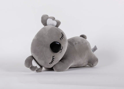 Adorable gray Koala plush toy, soft and squishy, perfect as a stuffed animal or pillow for kids. This cute Koala plushie adds charm and comfort to any space, ideal for kids and Koala lovers alike, and perfect as a gift or cozy companion. 10