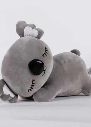 Adorable gray Koala plush toy, soft and squishy, perfect as a stuffed animal or pillow for kids. This cute Koala plushie adds charm and comfort to any space, ideal for kids and Koala lovers alike, and perfect as a gift or cozy companion. 10