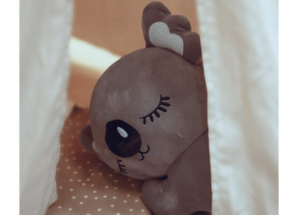 Adorable gray Koala plush toy, soft and squishy, perfect as a stuffed animal or pillow for kids. This cute Koala plushie adds charm and comfort to any space, ideal for kids and Koala lovers alike, and perfect as a gift or cozy companion. 5