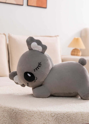 Adorable gray Koala plush toy, soft and squishy, perfect as a stuffed animal or pillow for kids. This cute Koala plushie adds charm and comfort to any space, ideal for kids and Koala lovers alike, and perfect as a gift or cozy companion. 7