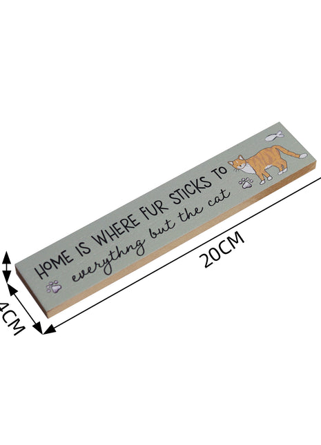 Beautiful green wooden cat room decor with adorable cat patterns and heartwarming quotes, designed as a thoughtful gift for cat owners. This small and compact wooden ornament is perfect for decorating shelves, tables, or any cozy space in a cat-friendly home. 2
