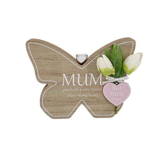 A beautifully crafted butterfly-shaped wooden decoration, designed as a thoughtful Mother’s Day gift for mom. This elegant and unique piece adds a personal touch to any home decor, celebrating the love and appreciation for mothers on their special day. Perfect for displaying in the living room, bedroom, or anywhere that can be brightened by this charming gift. 1
