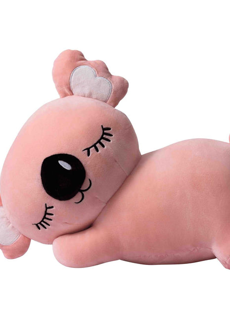 Adorable pink koala plush toy, soft and squishy, perfect as a stuffed animal or pillow for kids. This cute Koala plushie adds charm and comfort to any space, ideal for kids and Koala lovers alike, and perfect as a gift or cozy companion. 1
