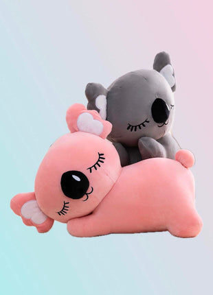 Adorable pink koala plush toy, soft and squishy, perfect as a stuffed animal or pillow for kids. This cute Koala plushie adds charm and comfort to any space, ideal for kids and Koala lovers alike, and perfect as a gift or cozy companion. 11
