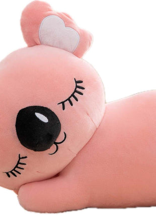 Adorable pink koala plush toy, soft and squishy, perfect as a stuffed animal or pillow for kids. This cute Koala plushie adds charm and comfort to any space, ideal for kids and Koala lovers alike, and perfect as a gift or cozy companion. 4
