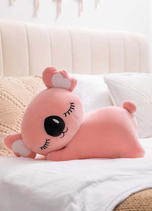 Adorable pink koala plush toy, soft and squishy, perfect as a stuffed animal or pillow for kids. This cute Koala plushie adds charm and comfort to any space, ideal for kids and Koala lovers alike, and perfect as a gift or cozy companion. 5
