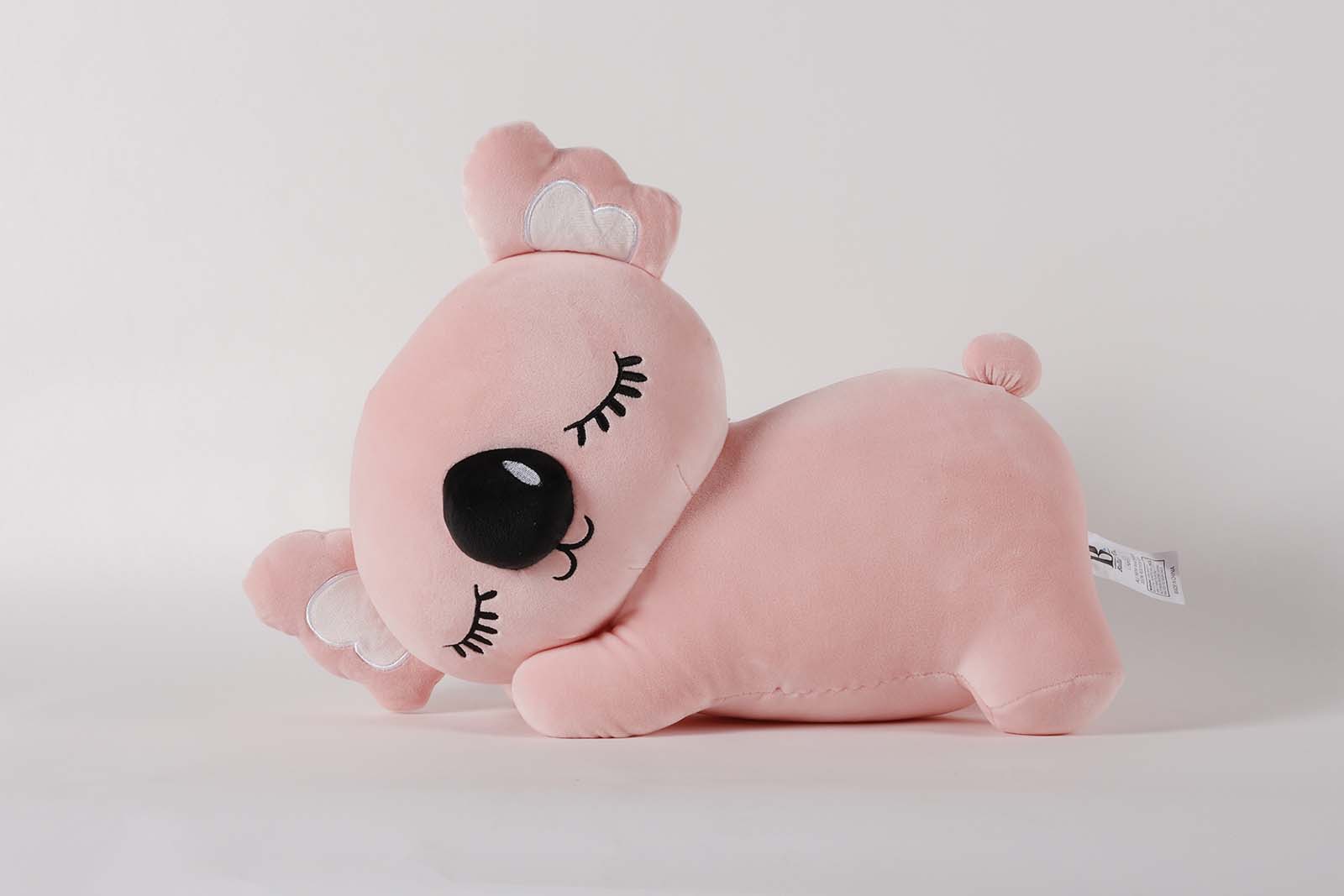 Adorable pink koala plush toy, soft and squishy, perfect as a stuffed animal or pillow for kids. This cute Koala plushie adds charm and comfort to any space, ideal for kids and Koala lovers alike, and perfect as a gift or cozy companion. 6
