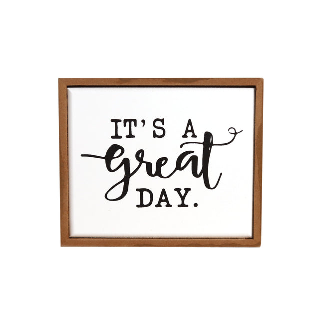 Rectangular wooden decoration featuring a white center and wooden border, printed with a heartfelt quote. A versatile home decor piece and thoughtful gift for any occasion, perfect for placing on shelves, desks, or mantelpieces. 10
