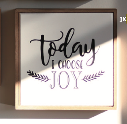 Rectangular wooden decoration featuring a white center and wooden border, printed with a heartfelt quote. A versatile home decor piece and thoughtful gift for any occasion, perfect for placing on shelves, desks, or mantelpieces. 3
